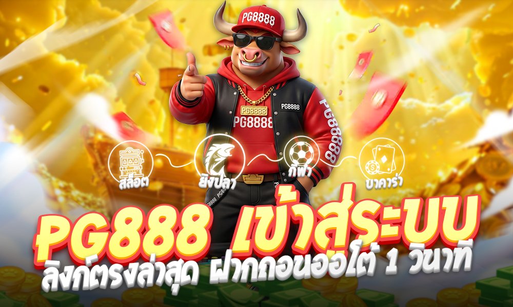 PG888 เข้าสู่ระบบ ทางเข้าเล่นสล็อตออนไลน์เว็บตรงที่ดีที่สุด อัปเดตใหม่ล่าสุด